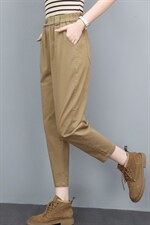 三年不下架(2024年新款)秋冬春时尚休闲裤女牛津松紧带小脚长裤女，女装休闲裤，璐依舞