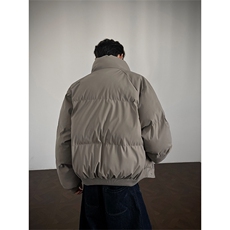 MY968-P80小黑黑同款PU皮立领皮棉衣冬季加厚保暖外套，男装棉衣，电商A058-1（原电商C417）