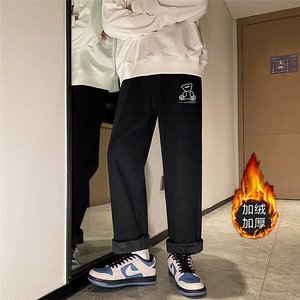 k816J-p55-控78薄款45控68加绒宽松大码牛仔裤cityboy图片