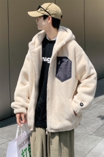 2023冬装青少年加绒加厚棉衣时尚羊羔绒外套男女915-P105控价138，男装棉衣，电商A441-1