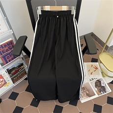 高品质夏男裤速干裤三条杠条纹抽绳束脚长裤h899P45，男装休闲裤，星座1013-1