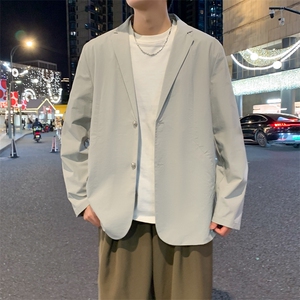 春季新款商务风西装外套男休闲西服男士西服JK02629-P83图片