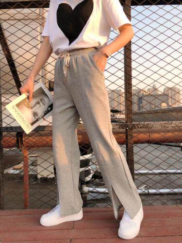 拖地开叉阔腿裤，女装，1+1 MAIN ROAD