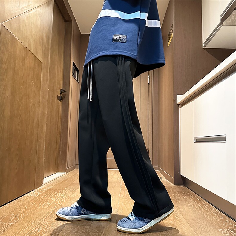港风高品质休闲裤男裤宽松卫裤束脚休闲裤MYK24-9789-P45,男装休闲裤,星座717