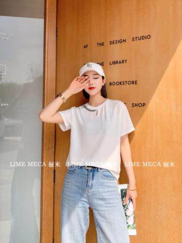 2021新款夏装欧版T恤,女装T恤,Lime meca 俪米