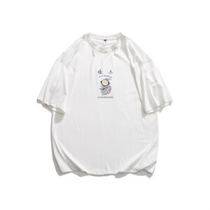 【】A003-CT1552-P25夏日印花T恤 控价43元 港风图片
