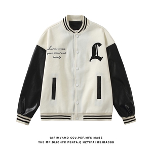 白底超 电商A188-J203-TP88 100聚酯纤维 棒球服夹克外套男 控148图片
