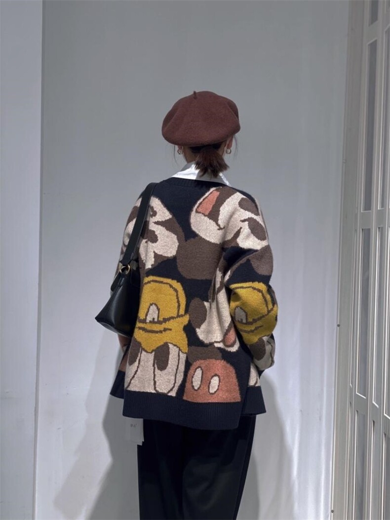 彩色米奇头开衫，其它，驿谷