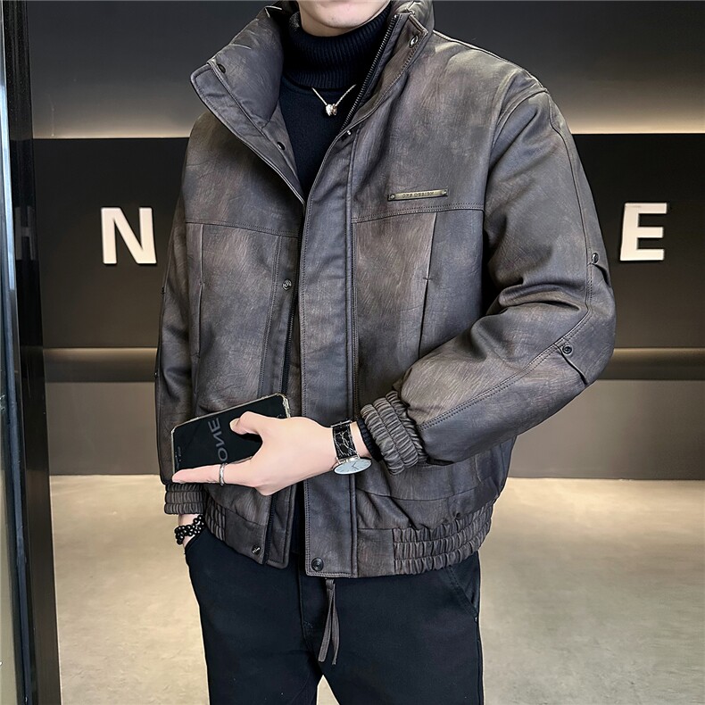 L-4XL B353 3919 P215 皮咖2025冬羽绒服【标50控活动价308】图片
