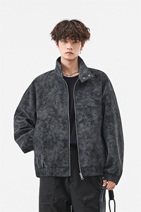 美式高阶   秋冬PU棒球服夹克痞帅百搭情侣外套 J562506  TP70图片