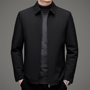 中年男新款冬季加厚棉服爸爸冬装短款棉衣外套 ZL32131-P175图片
