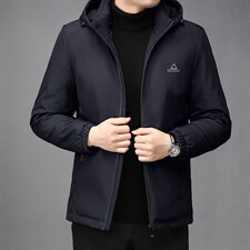 冬装男士羽绒外套新款宽松连帽可卸羽绒棉服保暖上衣GRW111-P260,男装羽绒服,电商B212（原钱塘6029）