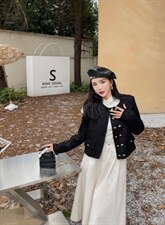 2022秋装小香风外套，其它，贻思茗