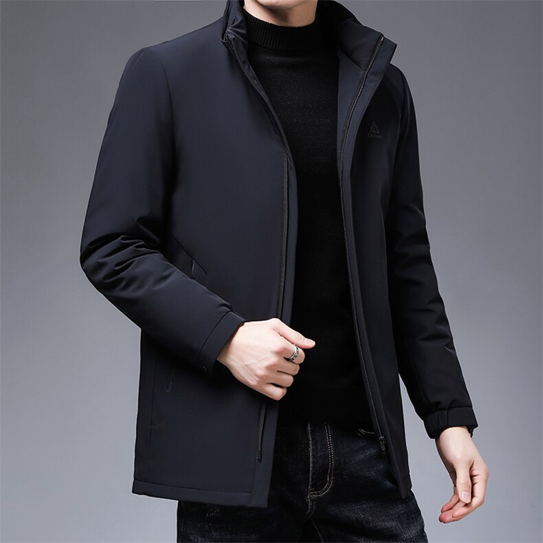 冬中年男脱卸内胆羽绒服中年爸爸冬装拆卸帽外套SFT91498-P325,男装羽绒服,电商B212（原钱塘6029）