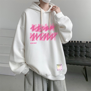 连帽卫衣男大码运动服帽衫外套WY2321-P35加绒款-P40 加绒款-P40图片