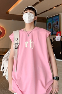 得物抖音直播品质重磅250克纯棉男无袖背心T恤T518P28控39图片