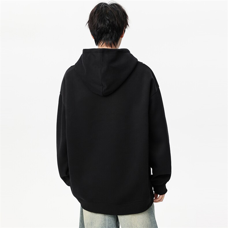 潮流宽松连帽卫衣高街潮牌休闲上衣A161-8977-P50,男装卫衣,电商A161