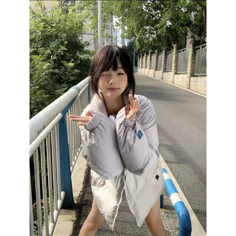 1506-1/M90031/P89美式复古刺绣字立领潮牌运动宽松保暖情侣外套,男装棉衣,星座1506-1