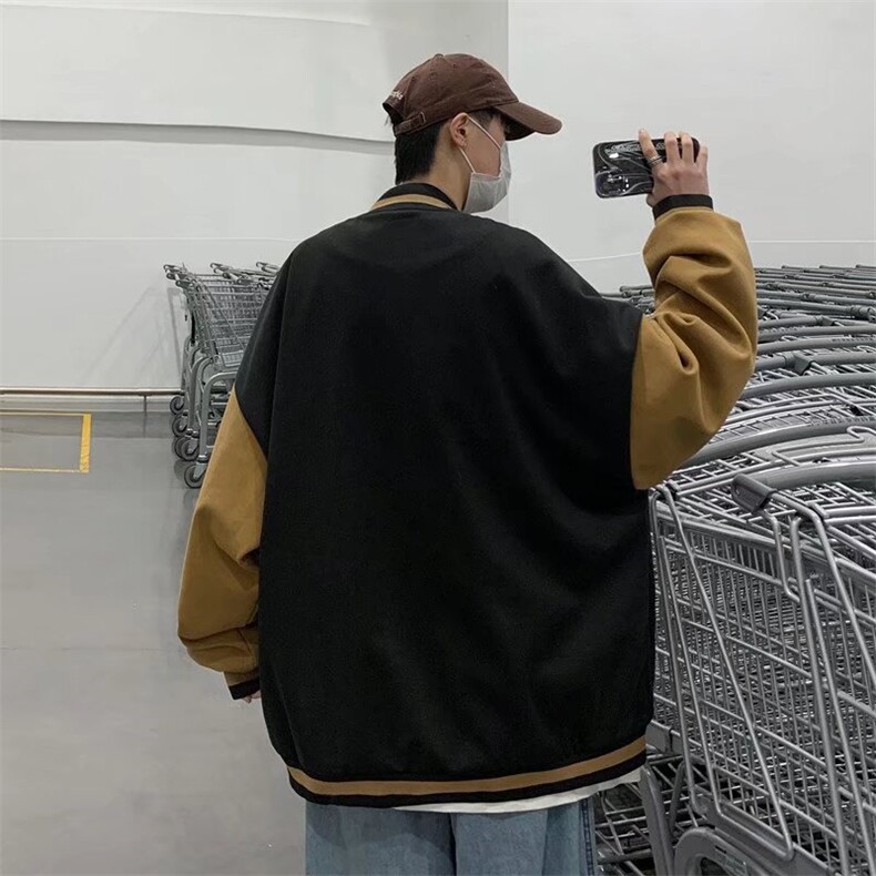 潮流夹克潮男春季棒球服JK1053P57,男装夹克,星座1116-2
