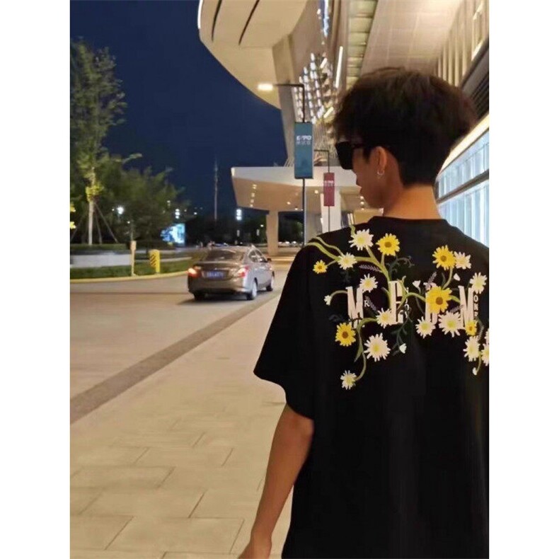 刺绣纯棉潮牌刺绣短袖ZX0152-P35,男装T恤,星座313A(原308A-2)