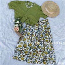 韩味小衫?半裙，女装半身裙，朵缇