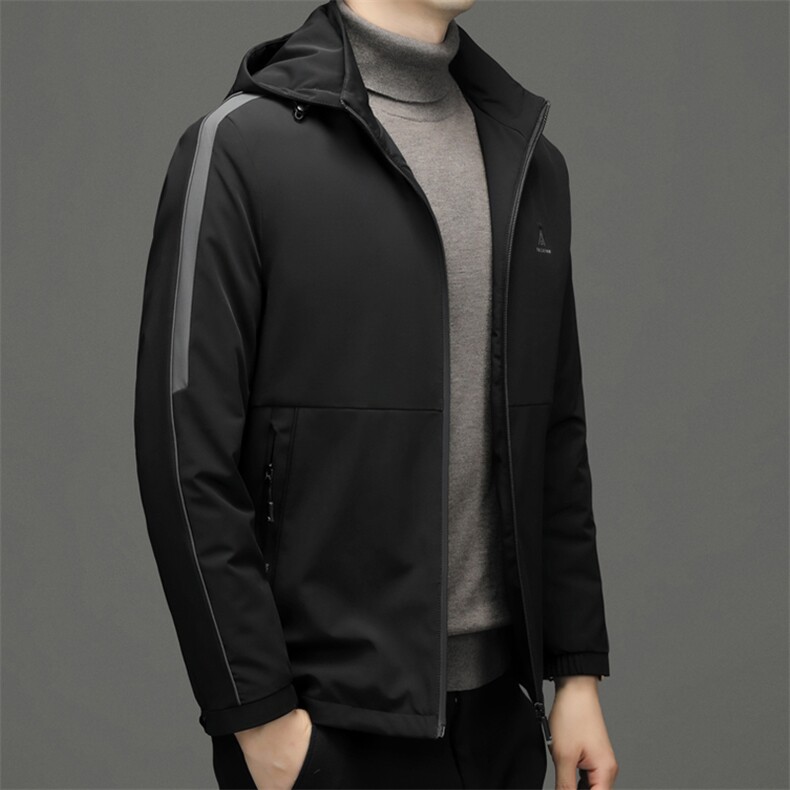 CA101022665钱塘2020-2冬季厚款时尚休闲中年男士连帽羽绒服P205,男装羽绒服,钱塘207-2