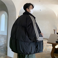 冬季情侣装羽绒棉服外套男2025新款潮流宽松棉衣加厚面包服棉，男装棉衣，星座218-1（原230）
