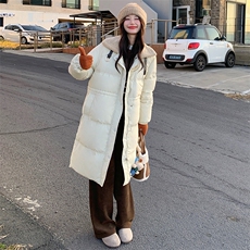 2024年冬季中长款加厚白鸭绒羽绒服-款号8872-P335-K488，女装羽绒服，浙宝305