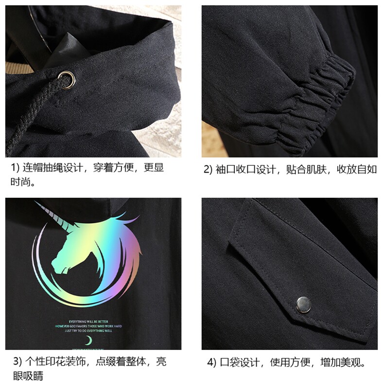 JK41138-P85加棉款-P115纯棉连帽夹克男士大码工装夹克男砖墙,男装夹克,电商A040A