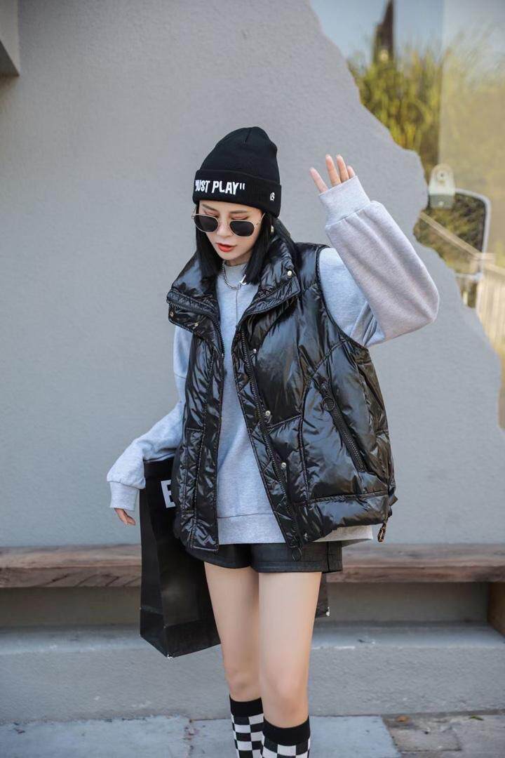 冬装新款羽绒马甲现货，女装马甲，汐悦