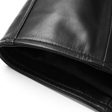 L12A19176男士皮衣夹克外套立领修身短款真皮绵羊皮机车皮衣P450，男装皮衣，电商B360