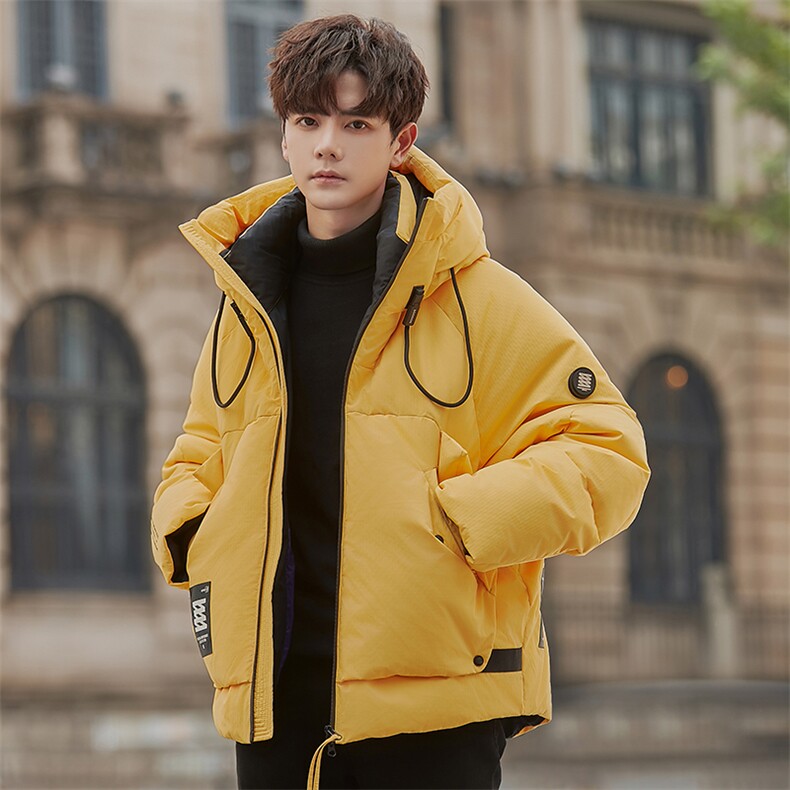 2025新款冬季男士加厚工装连帽休闲羽绒服A415-23333-P430698，男装羽绒服，电商A355（原A415）