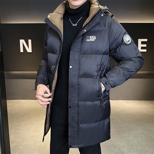 L-4XL 非标 冬季新款中长款羽绒服男 Y9916-P195图片