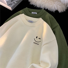现货450克低退货率广东自家工厂高品质北极绒毛衣MY242限78，男装针织衫/毛衣，电商B219A