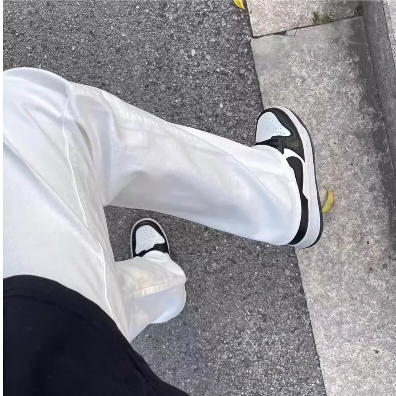 纯色港风微喇叭牛仔裤2025时尚美式高街高级感痞帅裤子XXN28,男装牛仔裤,星座208-5