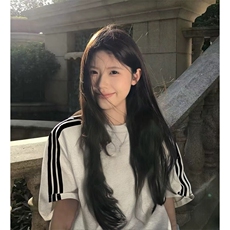 抖音得物品质二开240克宽松纯棉美式潮牌印花三条杠中性风短袖T恤，男装T恤，电商A486