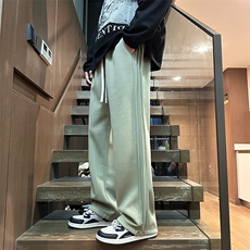 港风休闲裤宽松运动裤拖地裤束脚裤男KP789P45，男装休闲裤，星座1204-3
