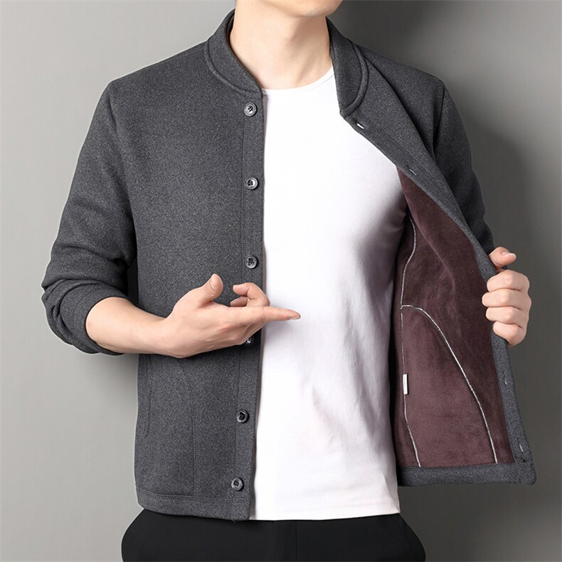 数据款秋冬季男士休闲加绒加厚保暖棉服外套百搭保暖衣8978-P43,男装棉衣,星座1706