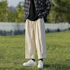 男潮牌港风休闲裤纯棉K2977P33，男装休闲裤，星座1116-2
