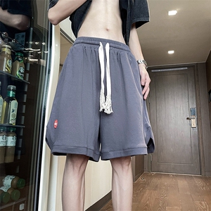 美式休闲短裤男士夏季运动中裤潮牌五分裤1001-1-DK36-P36图片