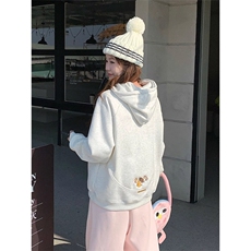 1506/QAX2890/P56日系洋气别致独特刺绣连帽卫衣，男装卫衣，星座1506