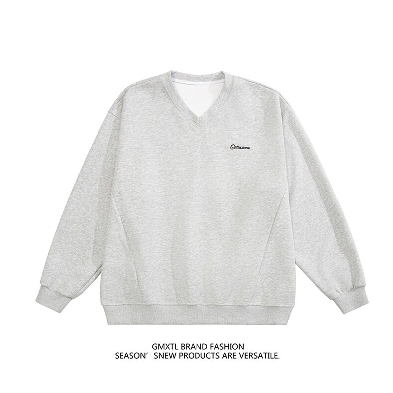 刺绣v领卫衣男cp120-特p40，男装卫衣，电商B371