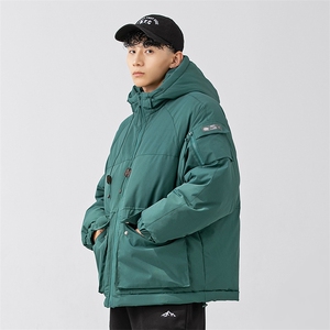 外27-2GANYOU日系工装拉链连帽加厚棉服MY05-P215图片
