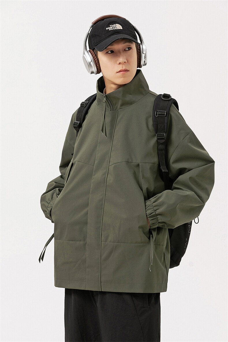 2024春季新款现货户外立领夹克男冲锋衣外套JK804-特P65,男装夹克,星座1204-3