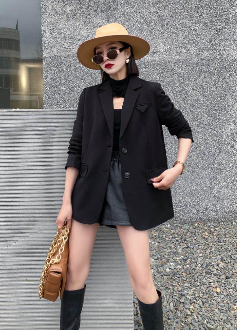 【现货】春装新款韩版休闲纯色西装，女装西装，名怡