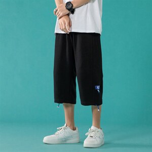 ！数据超好！2023夏季新款百搭男士七分裤宽松7分短裤DK02P40图片