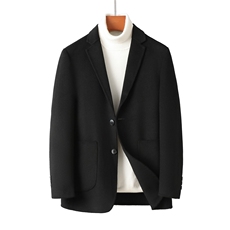 HYD9231秋冬2026年男士新款双面呢大衣羊毛外套呢子外套，男装毛呢大衣，电商B360