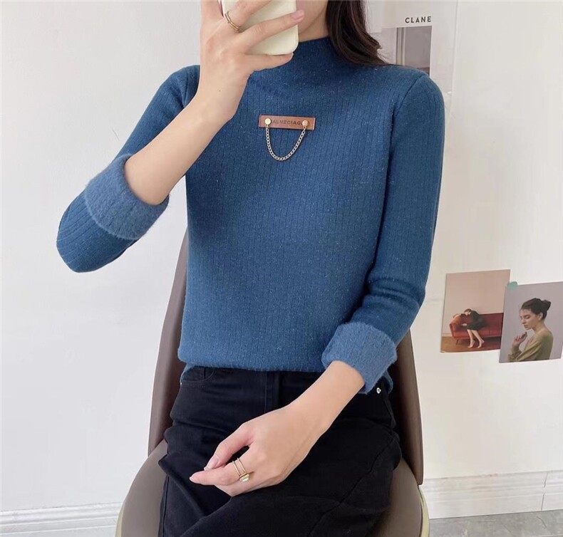 一体绒加厚毛衣，女装针织衫/毛衣，梦由