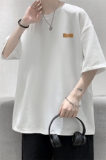 华夫格t恤男短袖男大码五分袖大皂风HT73293-P22，男装T恤，电商A040