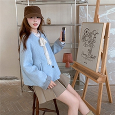 现货新款双面羊毛毛呢短外套2D035-25096P230K348，女装毛呢外套，2D035